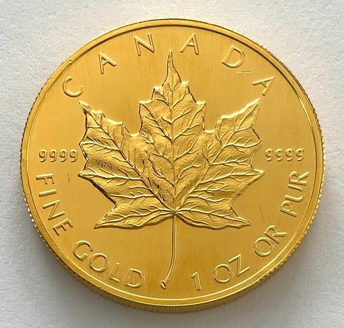 Canada. 50 Dollars 1991 Maple Leaf, 1 Oz (.999)