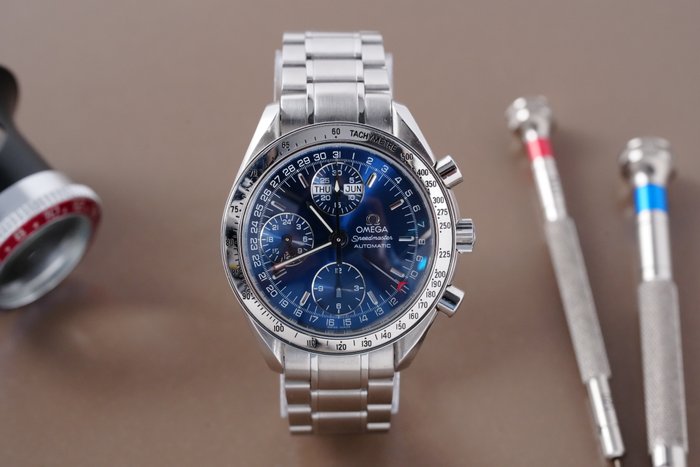 Omega - Speedmaster Day‑Date Blue Dial - 3523.80.00 - Mænd - 1990-1999