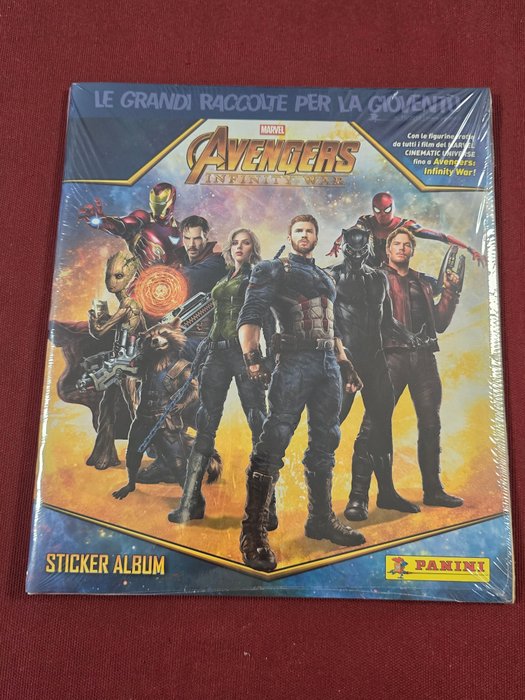 Panini - Marvel Avengers - Infinity War - 1 Factory seal (Empty album + complete loose sticker set)