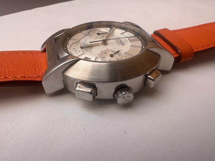 Hermès - Nomade - Chrnonograph Leather - 40mm - NO1.910 - Mænd - 2000-2010