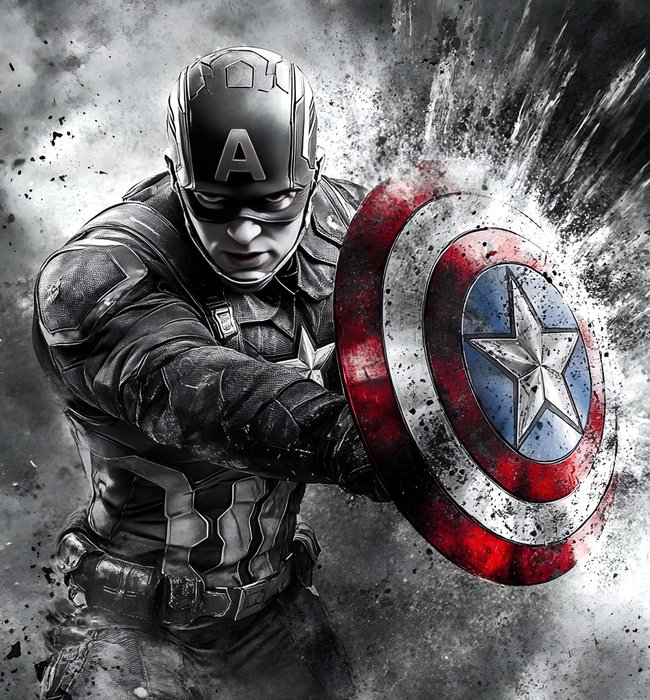 Favialis Dias - Capitan america