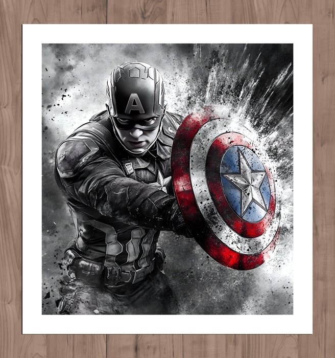 Favialis Dias - Capitan america