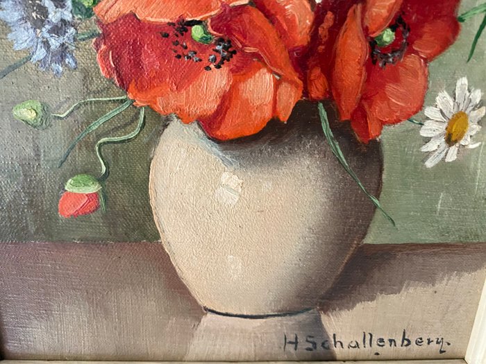 Hubert Schallenberg (1883-1981) - Bloemstilleven