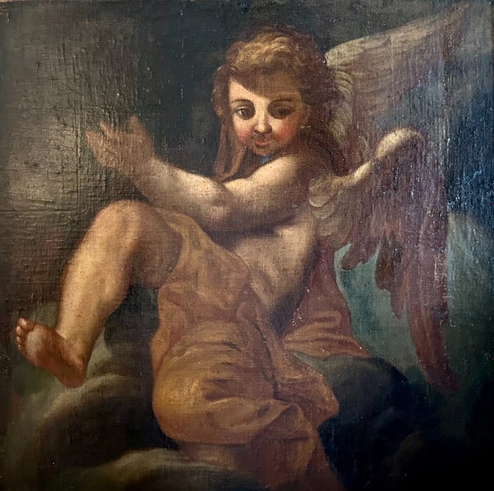 Pier Francesco Mazzucchelli detto il Morazzone (1573–1626) Follower of - Grande putto barocco