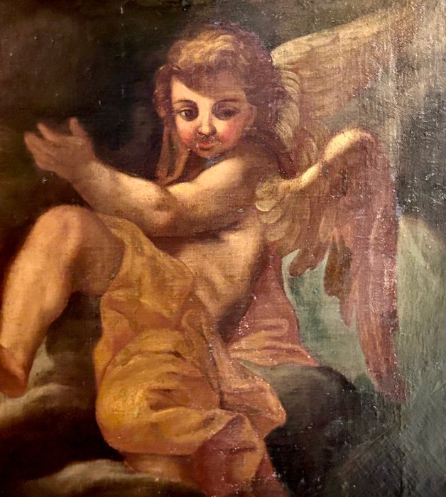 Pier Francesco Mazzucchelli detto il Morazzone (1573–1626) Follower of - Grande putto barocco