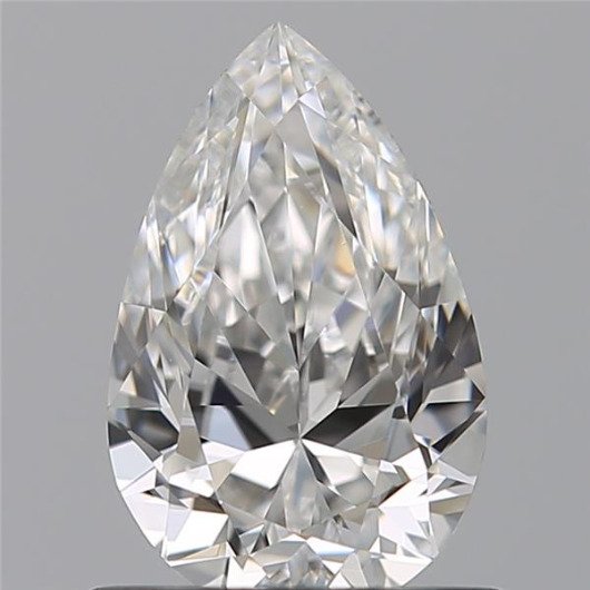 Ingen mindstepris - 1 pcs Diamant  (Natur)  - 0.92 ct - Pære - D (farveløs) - IF - Gemological Institute of America (GIA)