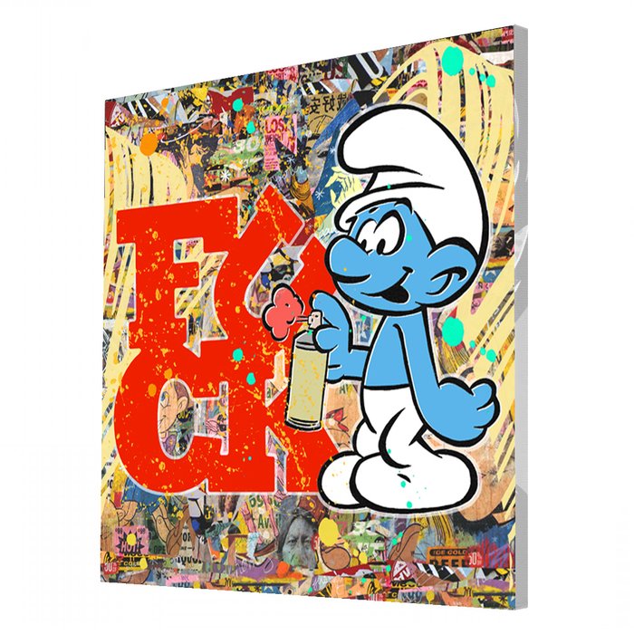 BRUTO (1970) - graffiti smurf! !!