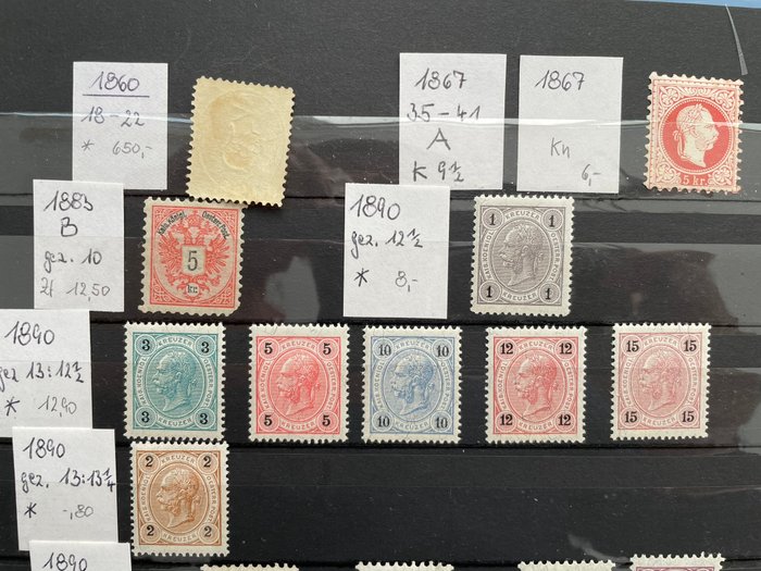 Østrig 1860/2000 - God samling af Østrig MNH/ubrugt i 2 lagerbøger