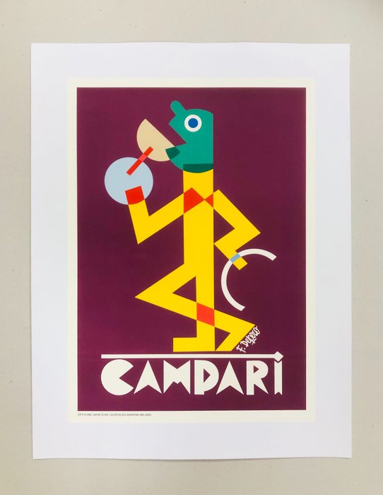 Fortunato Depero - Campari - 1970‹erne