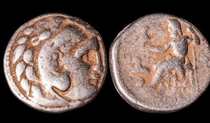 Konger af Makedonien. Alexander III (336-323 f.Kr.). Drachm 336-323 v Chr.  (Ingen mindstepris)