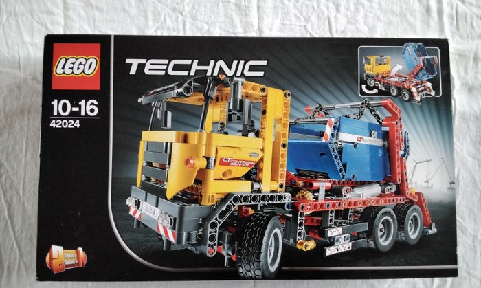 Lego - Technic - 42024 - Container Truck - 2000-2010 - Tyskland