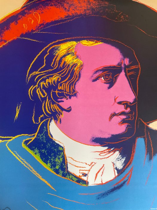 Andy Warhol (after) - Goethe (XL Size) - 1990‹erne