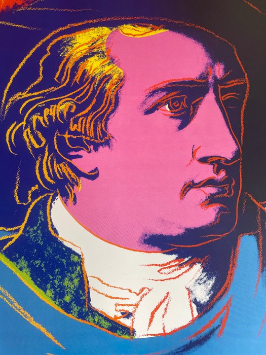 Andy Warhol (after) - Goethe (XL Size) - 1990‹erne