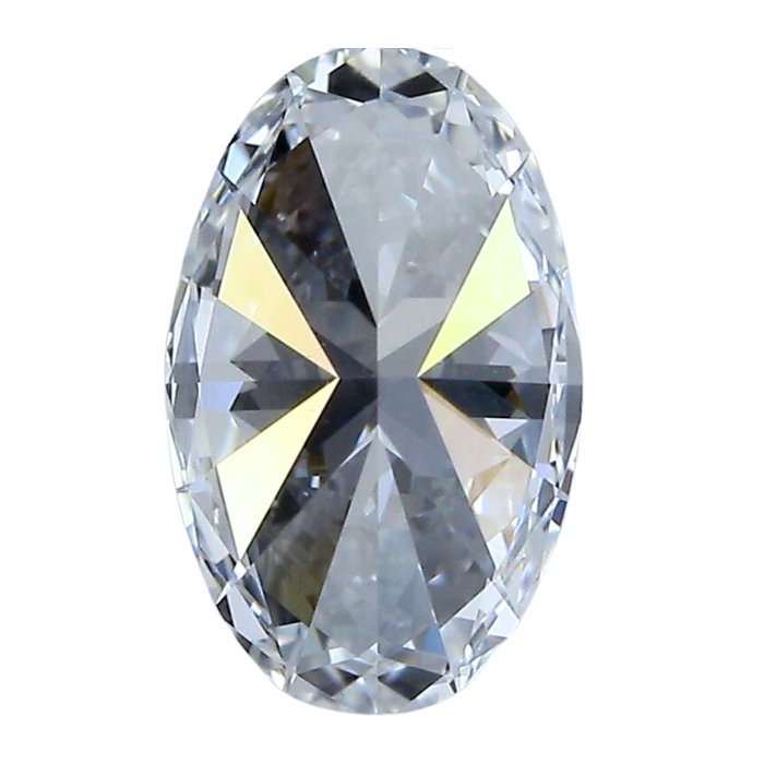 1 pcs Diamant  (Natur)  - 1.20 ct - Oval - D (farveløs) - VVS2 - Gemological Institute of America (GIA)