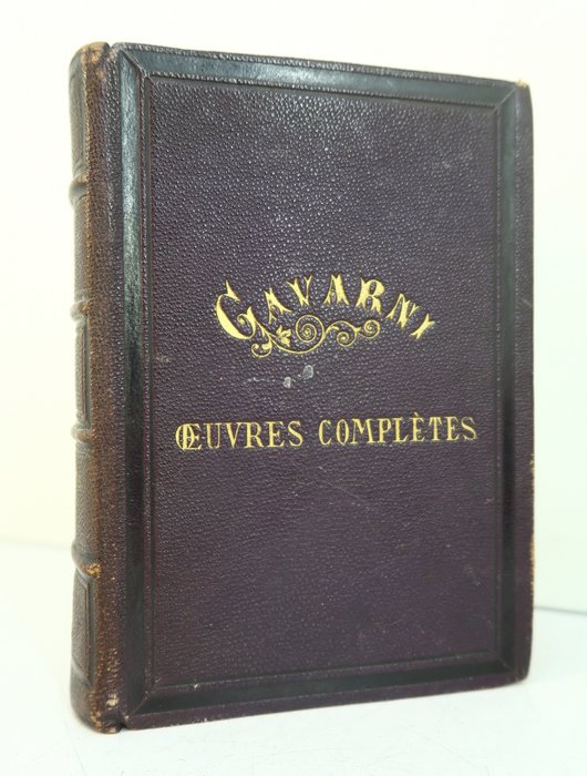 [Gavarni] - Œuvres complètes I : D'après nature [20 clichés par la Société générale de photosculpture Willeme] - 1868