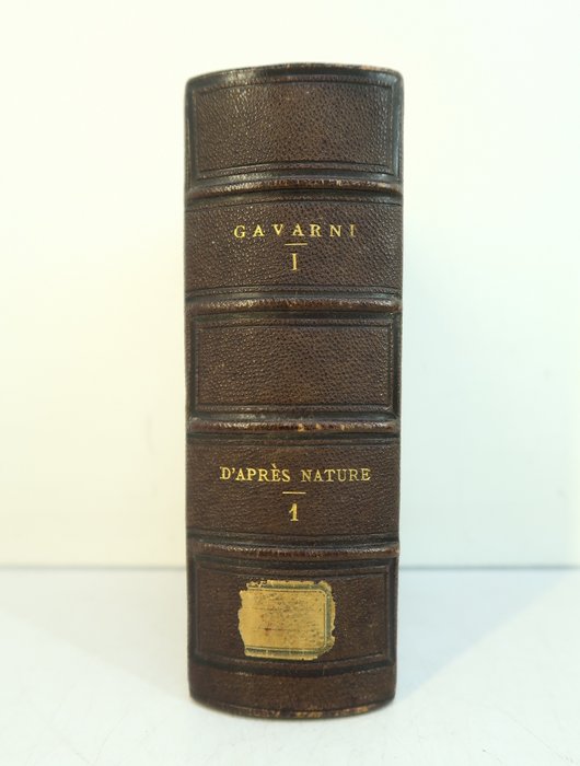 [Gavarni] - Œuvres complètes I : D'après nature [20 clichés par la Société générale de photosculpture Willeme] - 1868