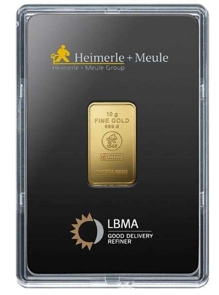 10 gram - Guld 999 - Heimerle + Meule - Forseglet