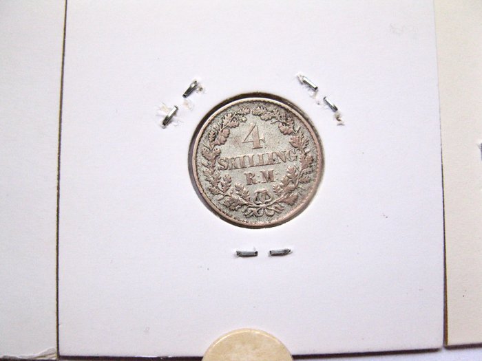 Danmark. Type collection with 20 different old coins 1771-1945 including silver and RARE 10 Ore 1945  (Ingen mindstepris)