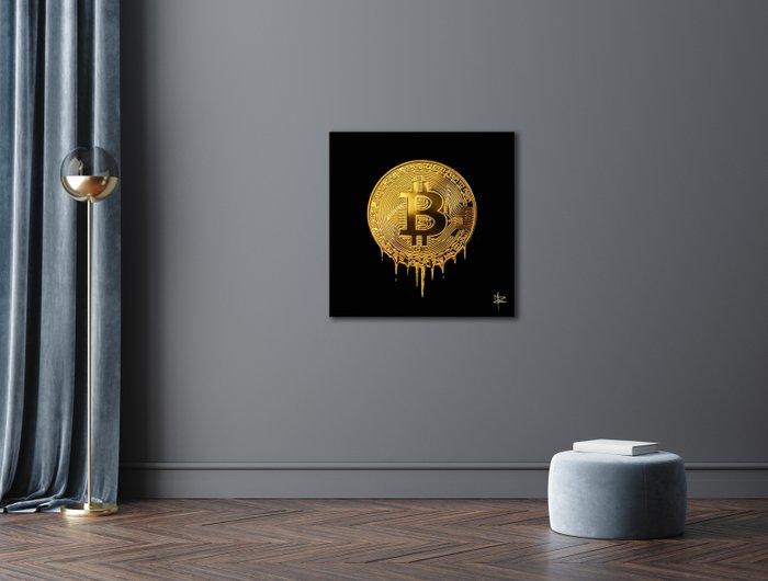 PLM-Art - Bitcoin Gold and Black