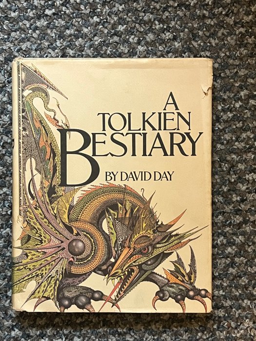 David Day JRR Tolkien - A Tolkien Bestiary The Silmarillion 1st Editions - 1977-1979