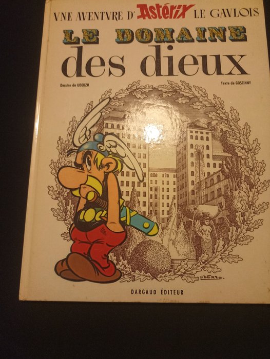 Asterix T17 - Le Domaine des dieux - C - 1 Album - Første udgave - 1971