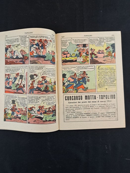 Topolino Libretto n. 28 - 1 Comic - Første udgave - 1951