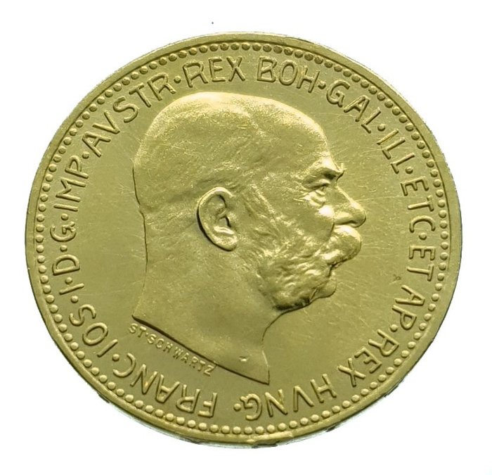 Østrig. 20 Kroner 1915 Franz Joseph I (Restrike)