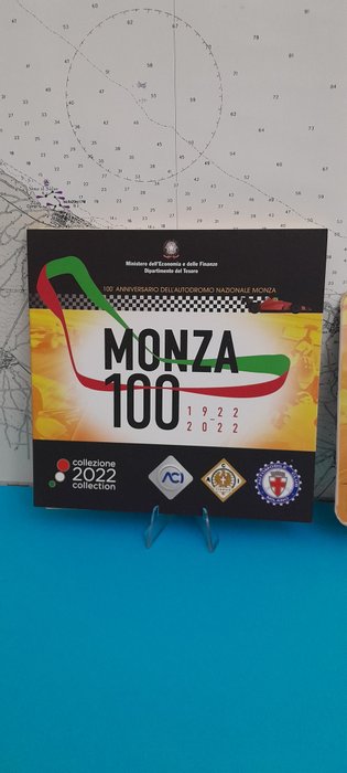 Italien. Year Set (FDC) 2022 "Monza" (incl. 5 euro in argento)  (Ingen mindstepris)