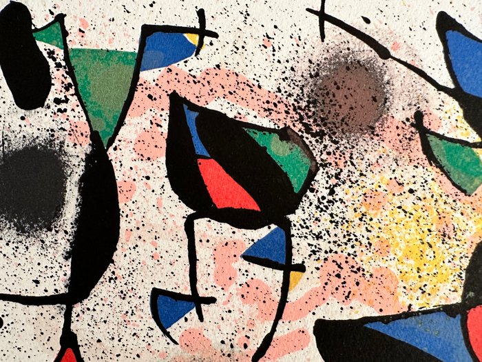 Joan Miro (1893-1983) - Les grenouilles