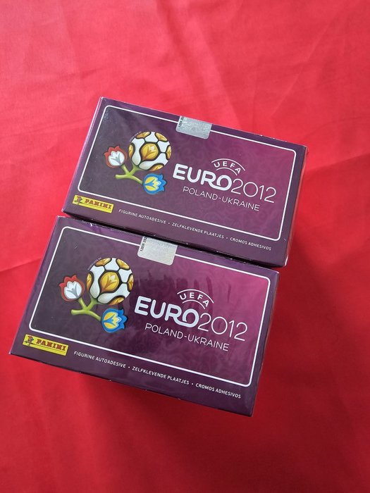 Panini - Euro 2012 - 100 packs version - 2 Sealed box