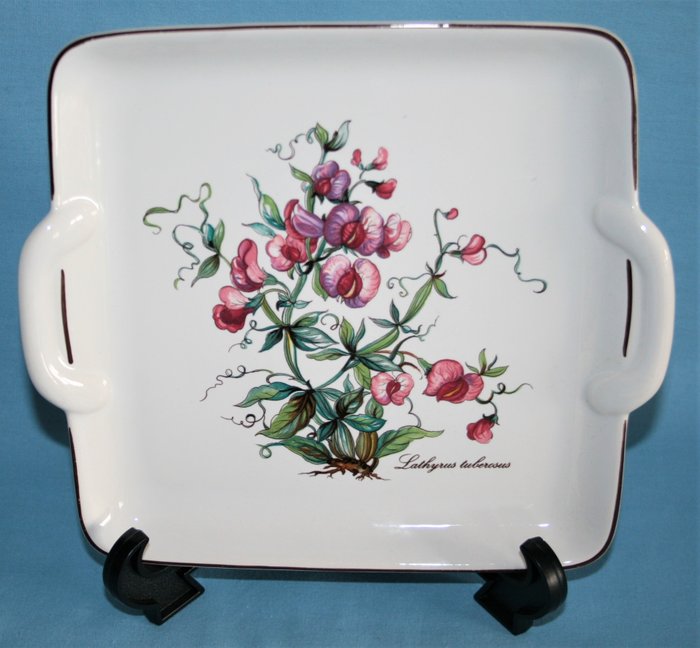 Villeroy  Boch, Lathyrus tuberosus - Cake or - Sandwich tallerken - Botanica - Vitro porcelæn