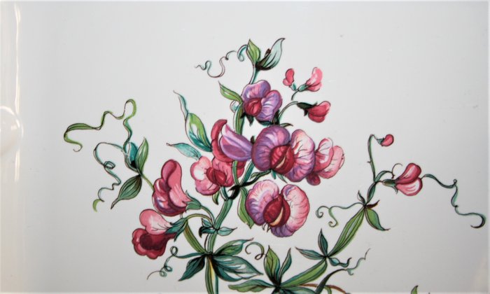 Villeroy  Boch, Lathyrus tuberosus - Cake or - Sandwich tallerken - Botanica - Vitro porcelæn