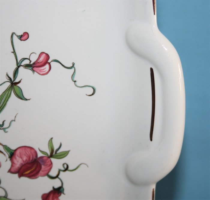 Villeroy  Boch, Lathyrus tuberosus - Cake or - Sandwich tallerken - Botanica - Vitro porcelæn