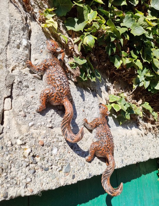 Statuette - Pair of squirrels (2) - Jern