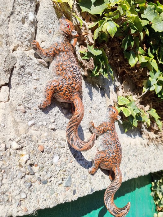 Statuette - Pair of squirrels (2) - Jern