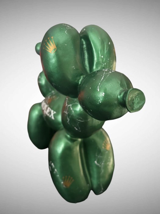 AmsterdamArts - Rolex metallic green balloon dog