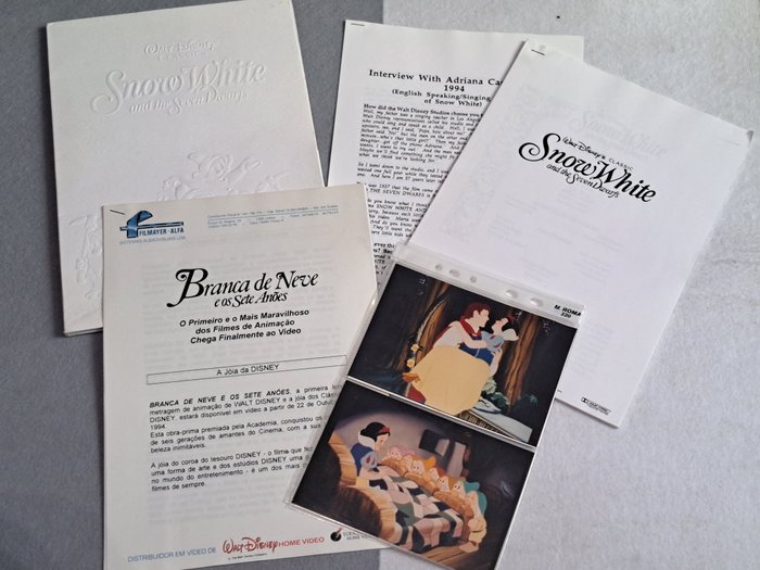 Snow white and the Seven Darfs - Press Kit - Walt Disney Classics