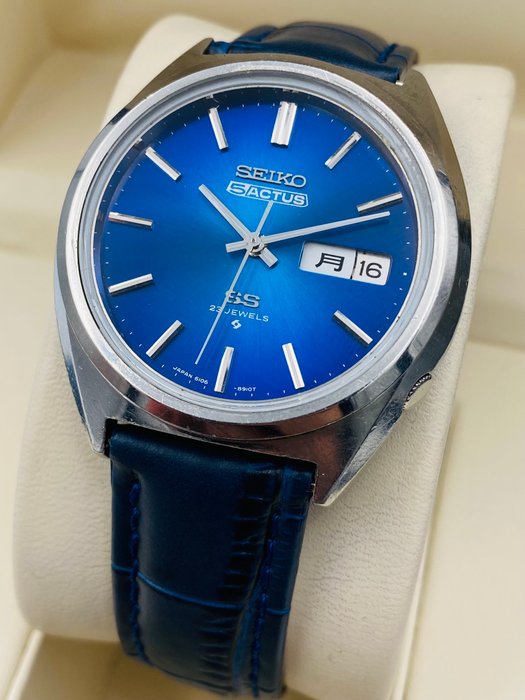 Seiko - Actus SS "Blue Dial" - Ingen mindstepris - 6106-8670 - Mænd - 1970-1979