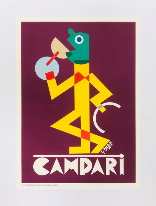 Fortunato Depero - Campari - 1970‹erne