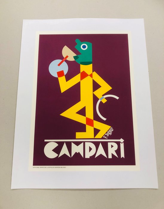 Fortunato Depero - Campari - 1970‹erne