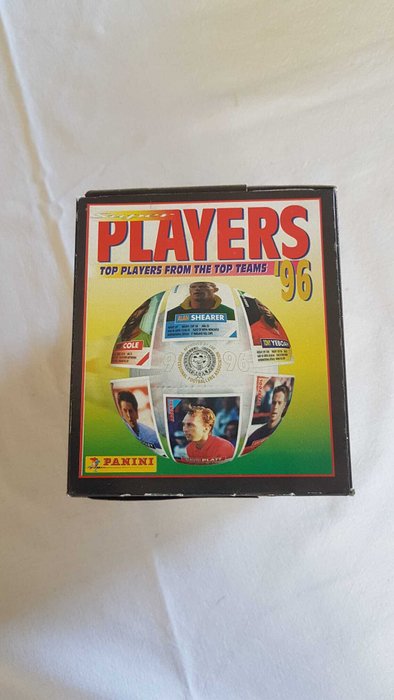 Panini - ULTRA Rare -Superplayers - Top players from the top teams ' 96 - 1 Sealed box