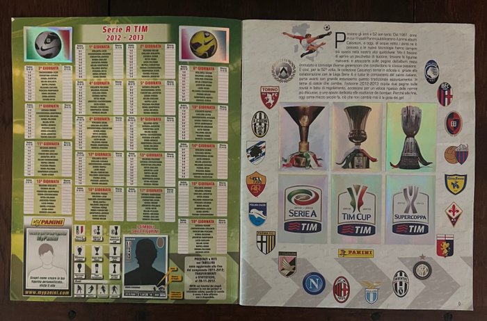 Panini Calciatori 2012-2013 - Calciatori 2012/13 - 1 Complete Album