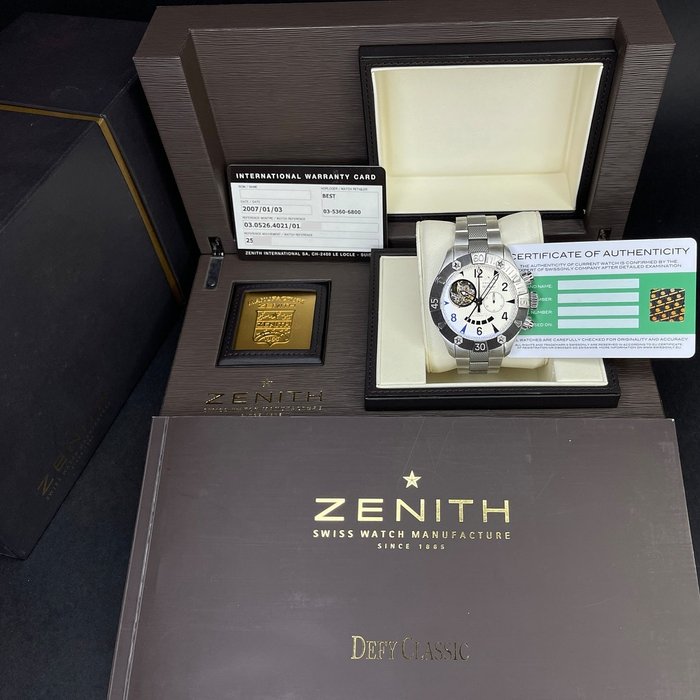 Zenith - El Primero Defy Classic - 0305264021 - Unisex - 2007