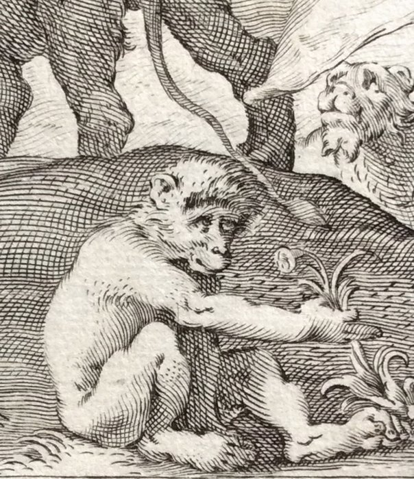 Hendrick Goltzius (1558-1617) - Prometeo da il fuoco all'uomo