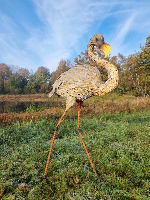 Figur - Xl Kraanvogel - Jern