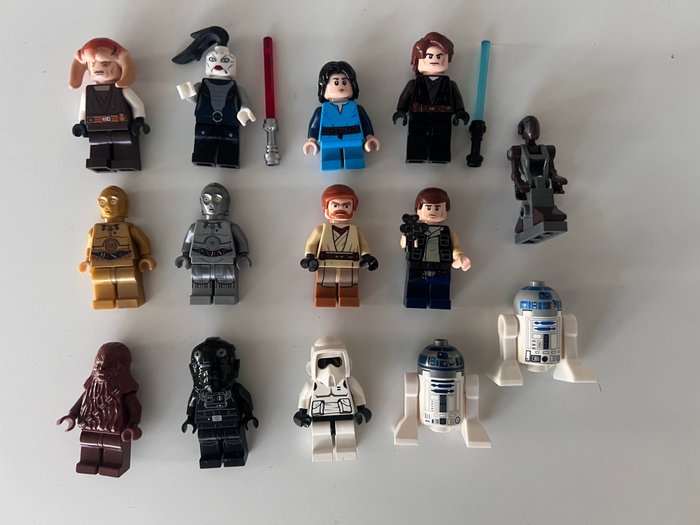 Figur - Lego Star Wars Figuren  (14) - Plast