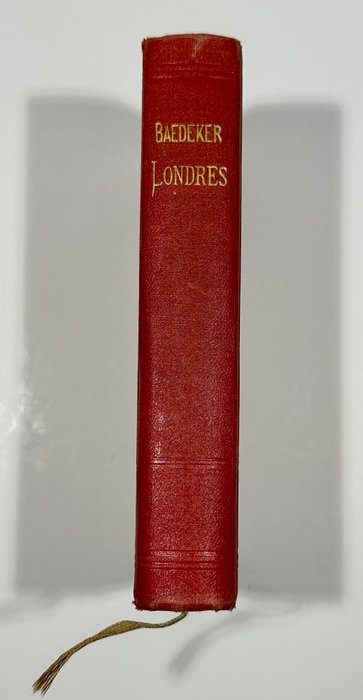 Karl Baedeker - Two Baedeker London Travel Guides - 1881-1913