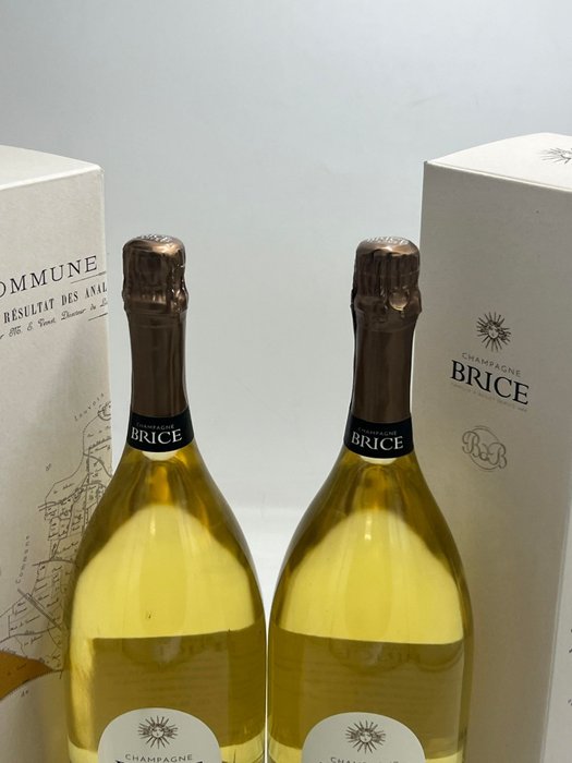 Brice, Premier Cru Extra Brut - Champagne Blanc de Blancs - 2 Magnum (1,5 L)