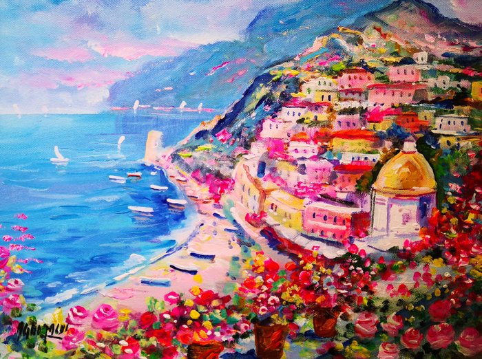 Alfredo Grimaldi (1950) - Positano