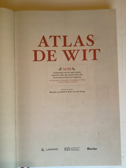 Holland - NL; De Wit - Atlas de Wit - 1681-1700